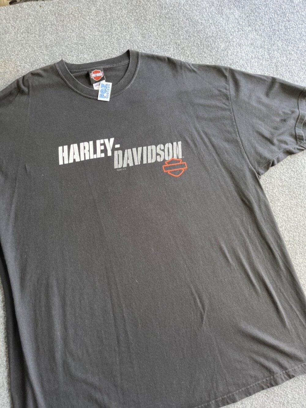 Harley-Davidson Mens Graphic T-Shirt USA made 3XL Black  Ernies Algona, Iowa